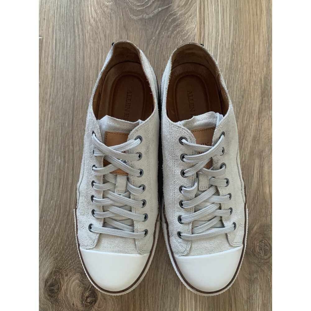 Allen Edmonds "PASADENA" Suede Dress Sneakers Men's Shoes Size 8.5 D Off White - Picture 6 of 11